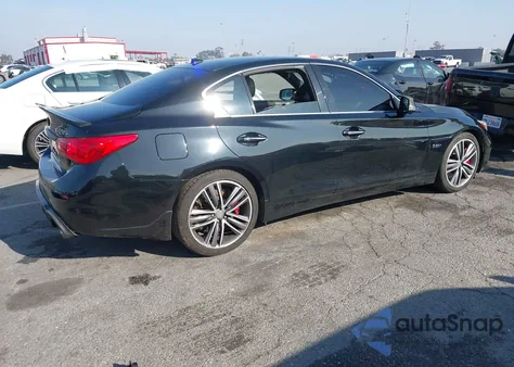2017 Infiniti Q50 3.0T Red Sport 400 из США, поврежденный, VIN JN1FV7AP4HM850818